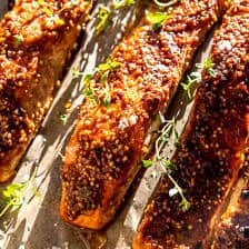 Honey Mustard Salmon | halfbakedharvest.com