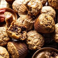 Maple Banana Nut Muffins | halfbakedharvest.com