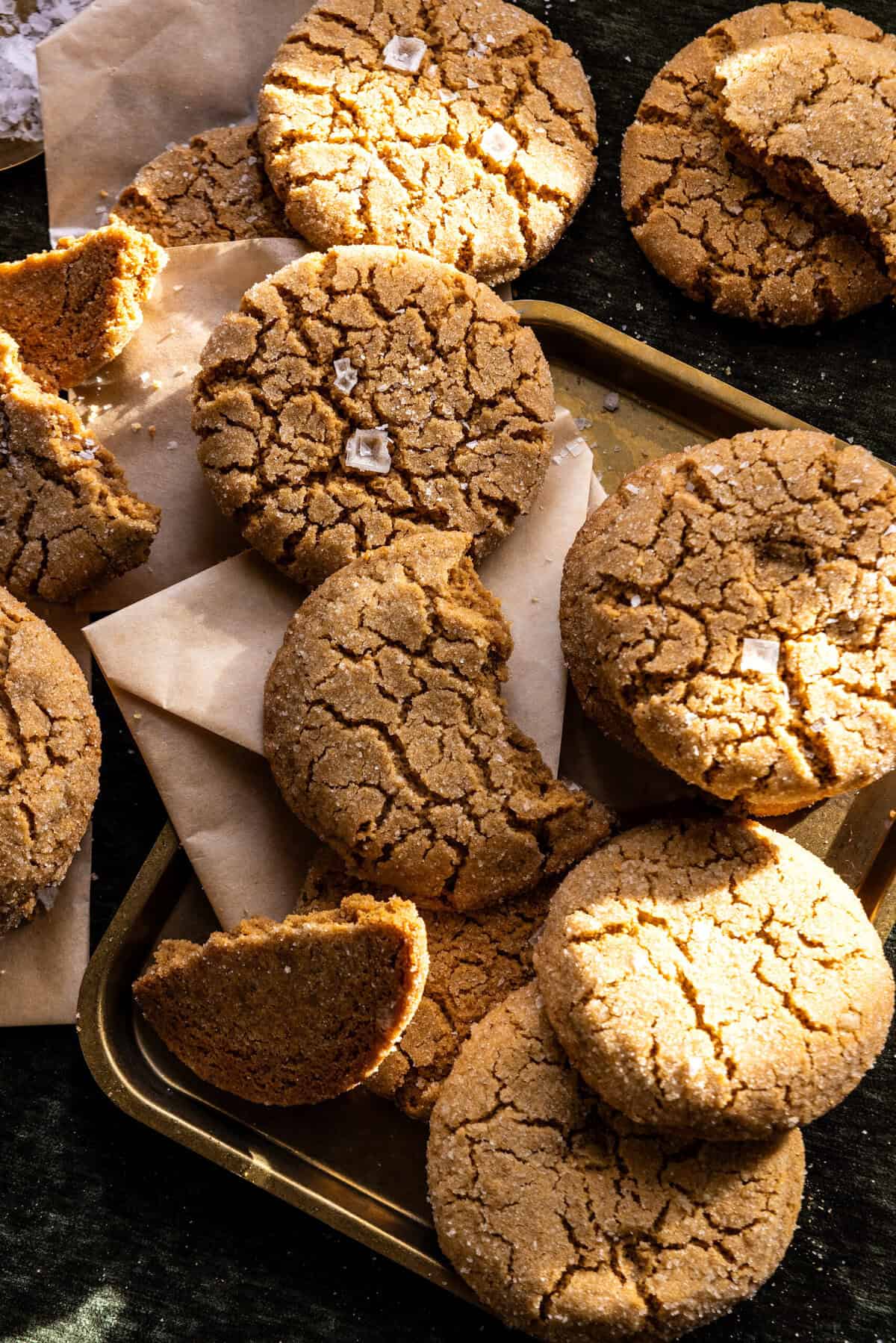 Salted Peanut Butter Cookies | halfbakedharvest.com