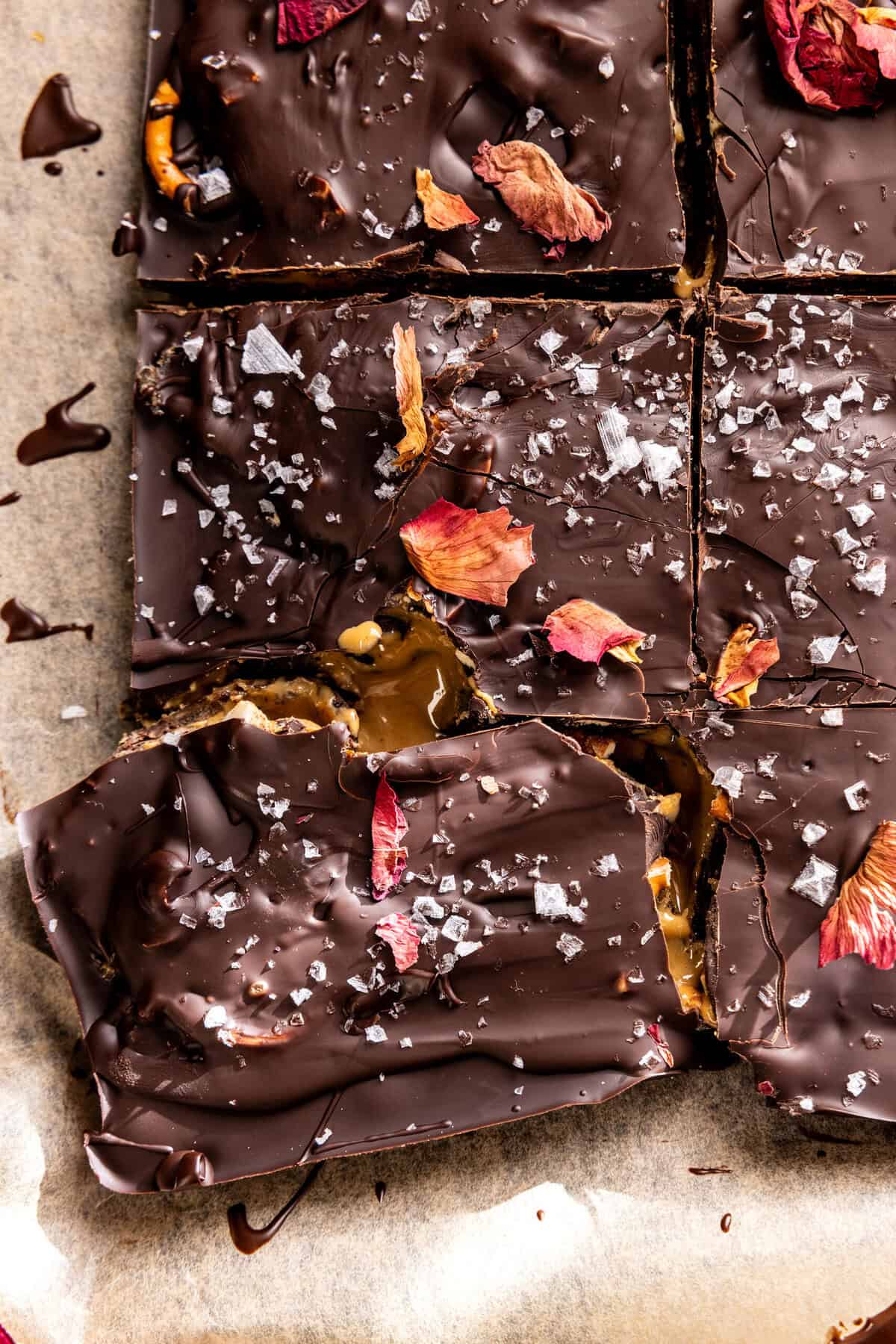 Super Easy Salted Date Bark | halfbakedharvest.com