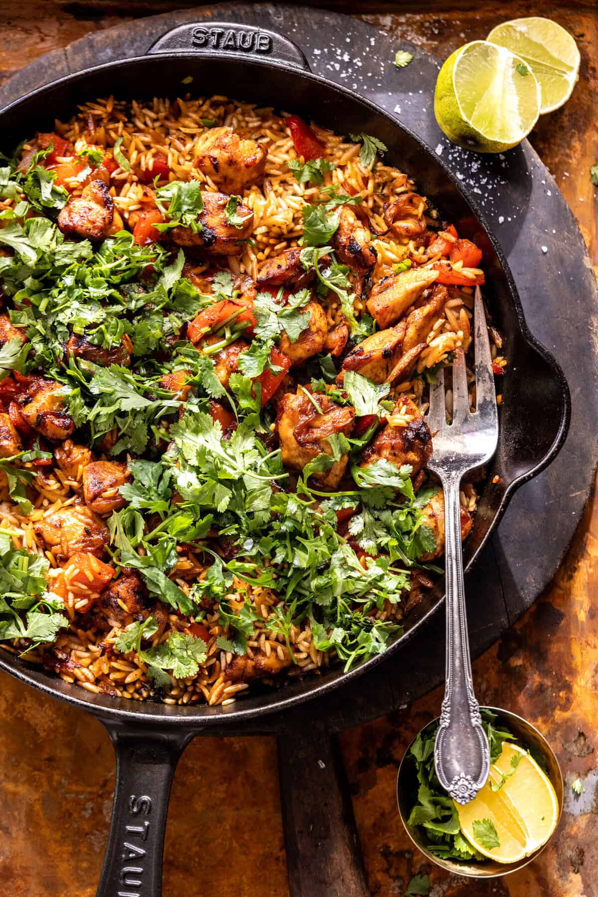 Quick Cajun Chicken and Rice | halfbakedharvest.com