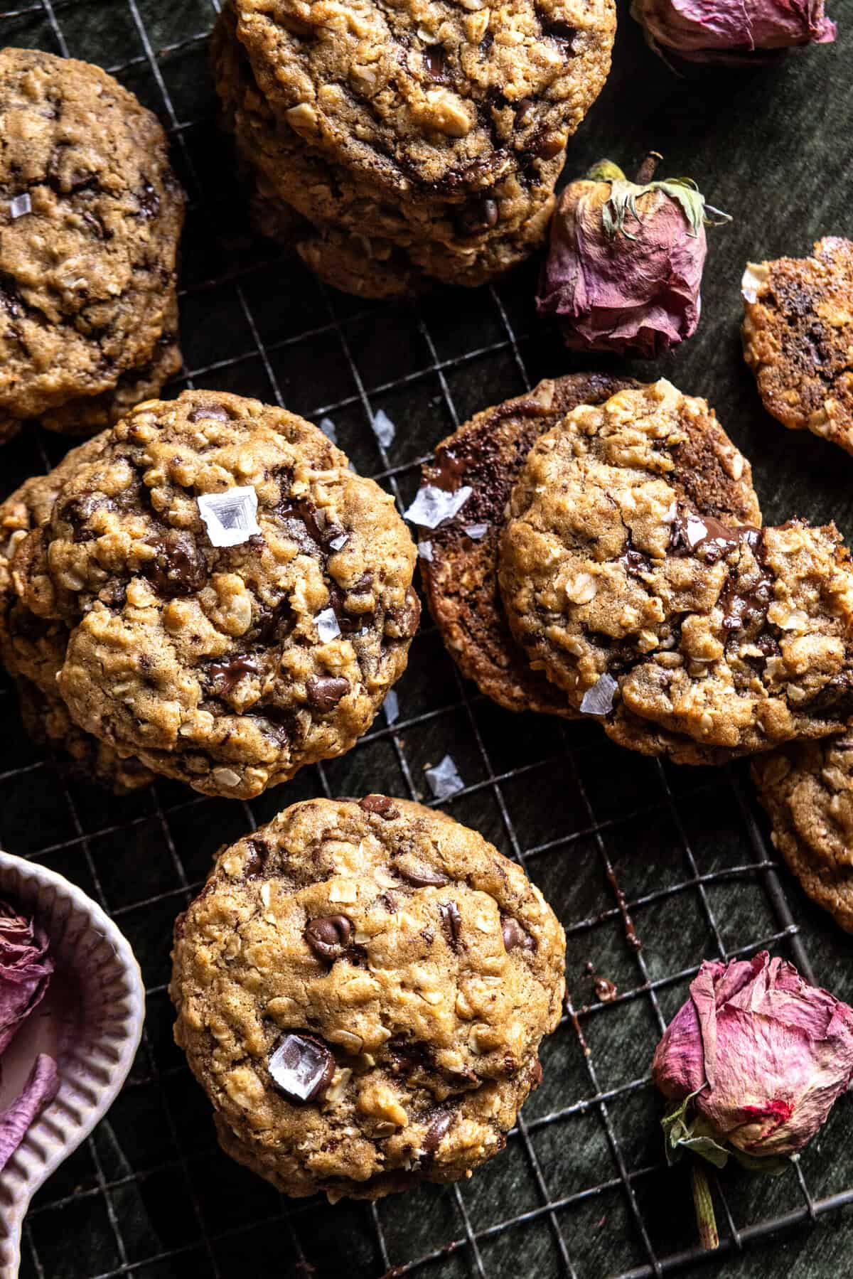 Really Good Oatmeal Chocolate Chip Cookies | halfbakedharvest.com