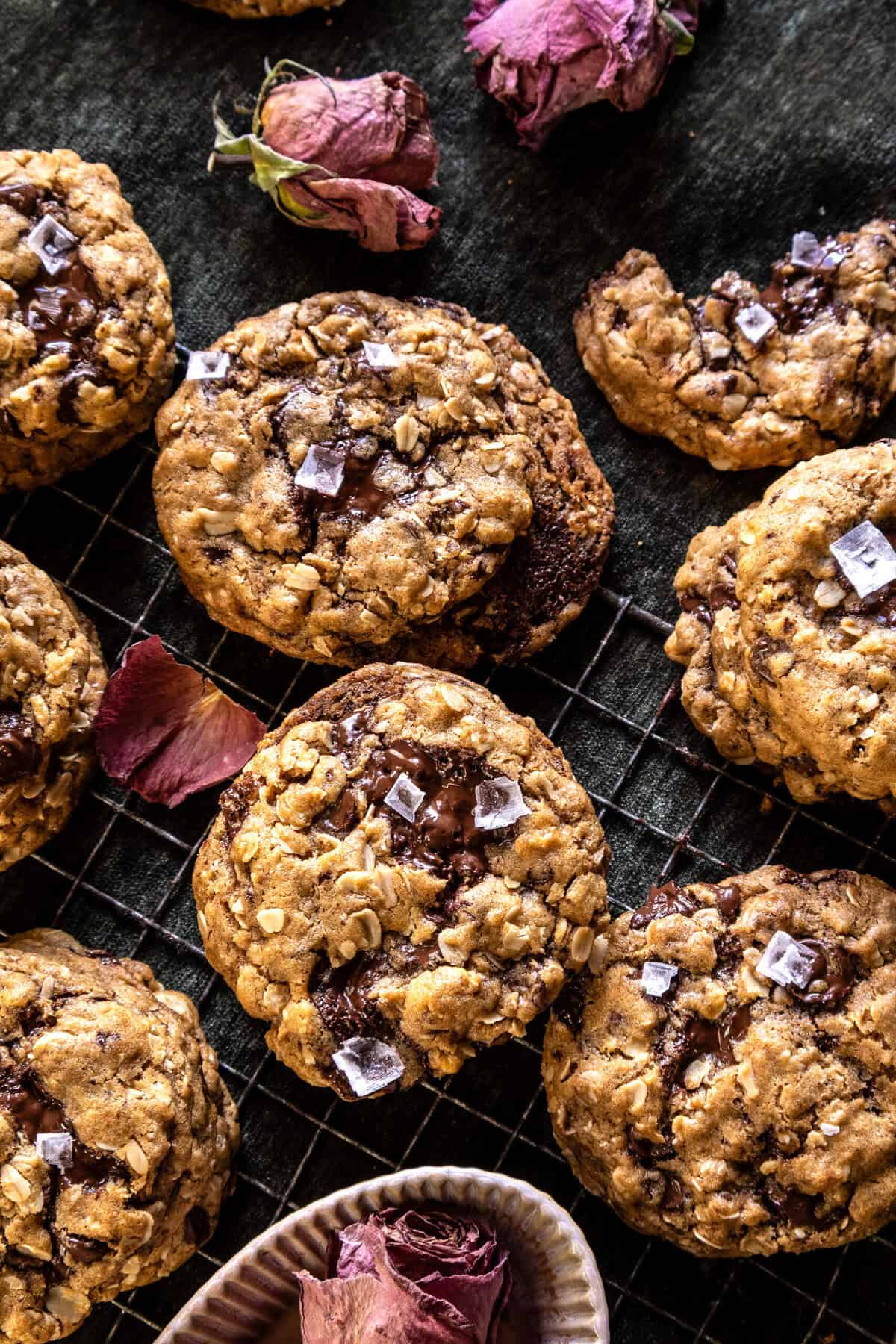Really Good Oatmeal Chocolate Chip Cookies | halfbakedharvest.com