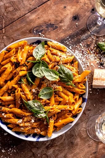 Spicy Creamy Gochujang Butter Pasta | halfbakedharvest.com