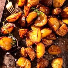 Crispy English Roast Potatoes | halfbakedharvest.com