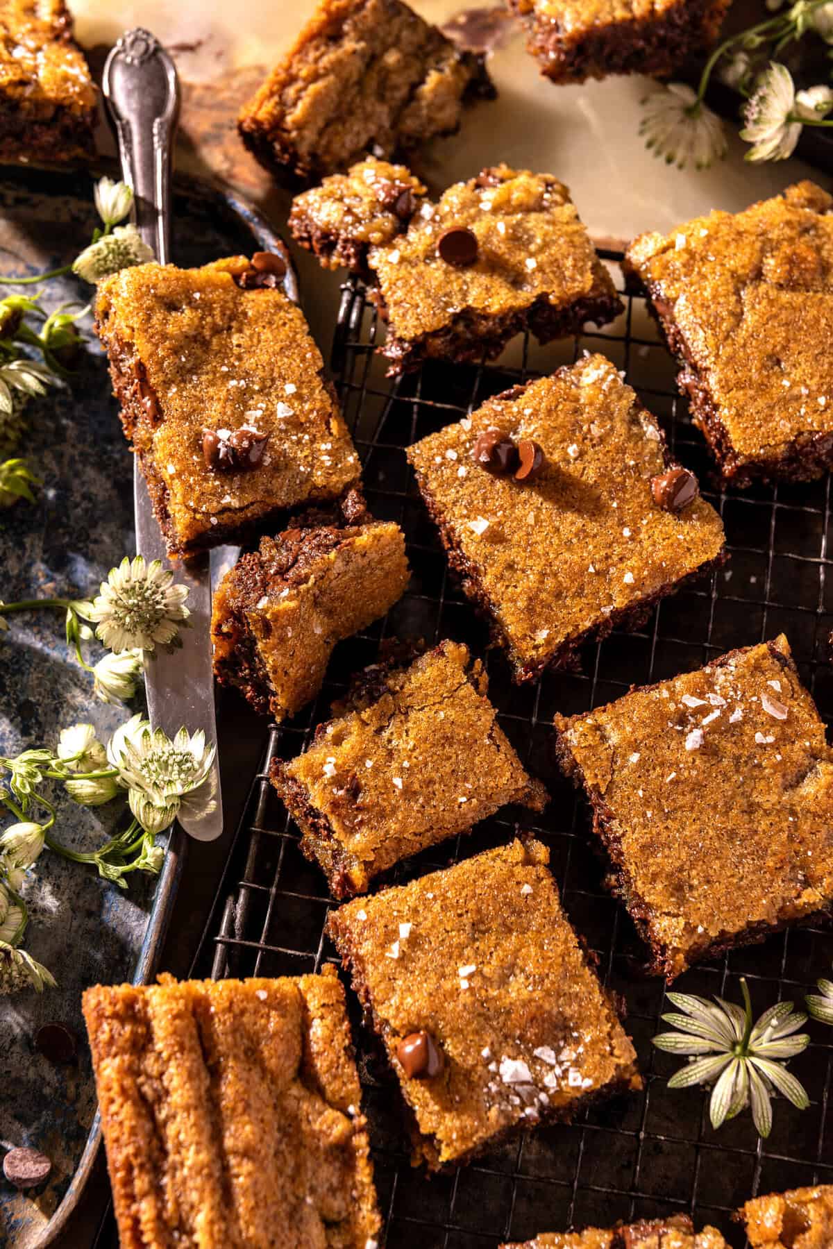 Mom’s Chocolate Chip Cookie Dough Bars | halfbakedharvest.com
