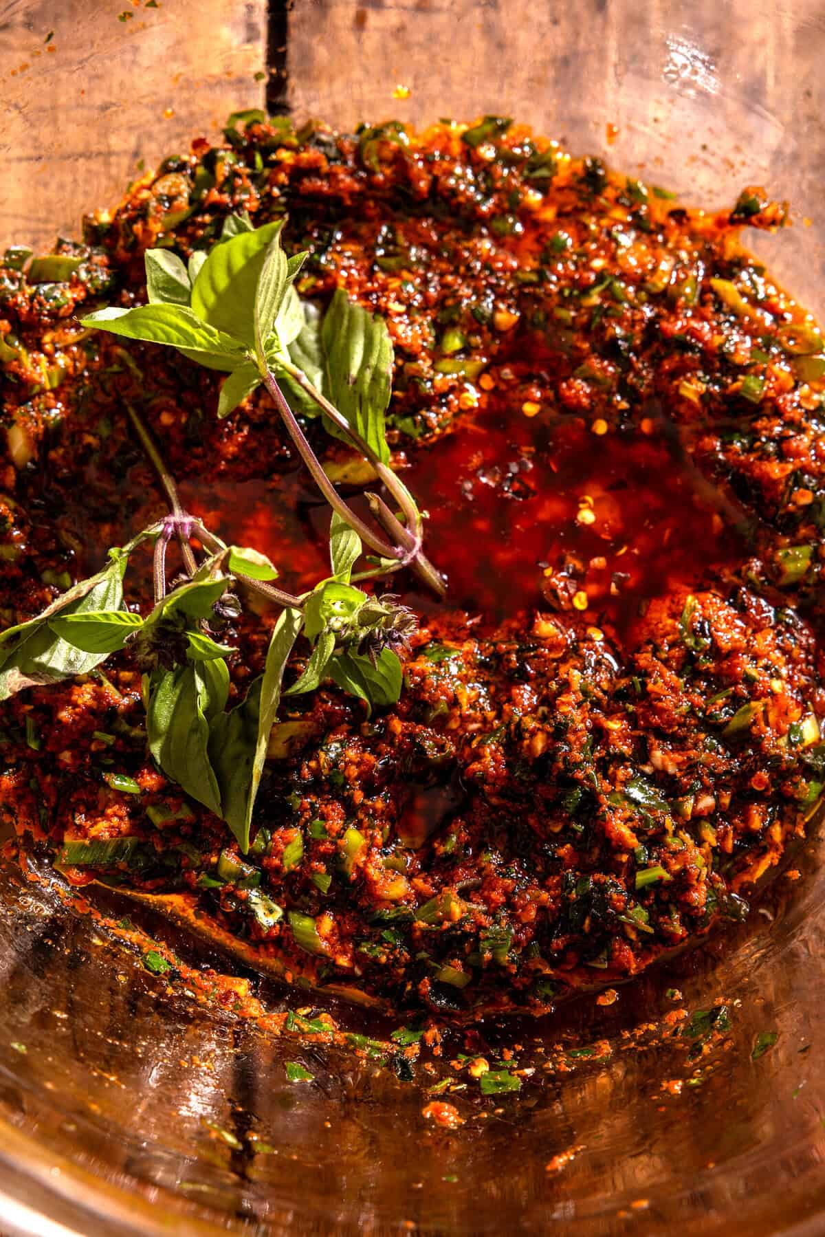 30 Minute Thai Red Curry Basil Beef Noodles | halfbakedharvest.com